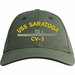 USS Saratoga CV-3 Ship Custom Embroidered Cap