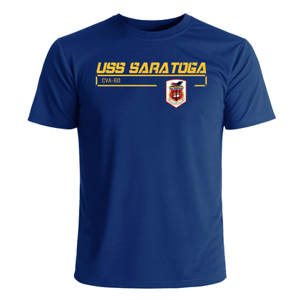 USS Saratoga CVA-60 Crest T-Shirt