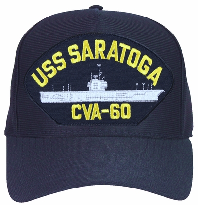 USS Saratoga CVA-60 Ships Ball Cap