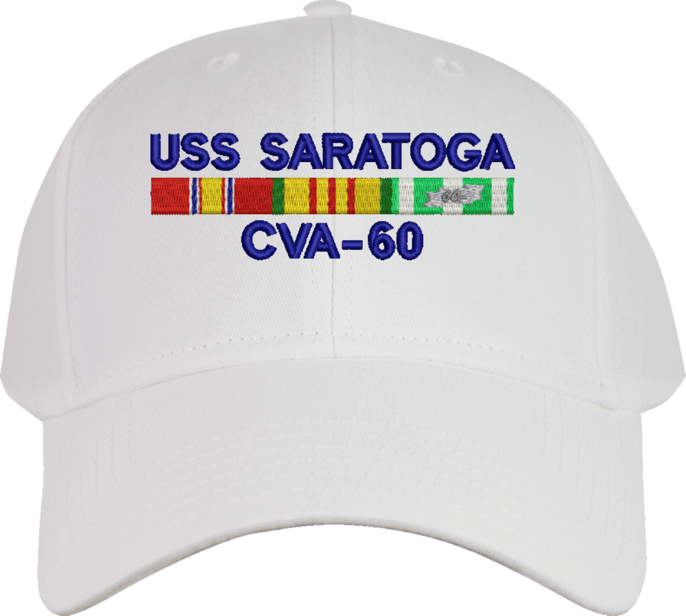 Navy USS Saratoga Cva-60 Unisex Adulto Knit Cappello Beanie - Foto 6