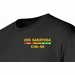 USS Saratoga CVA-60 with Vietnam Service Ribbons T-Shirt