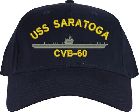 USS Saratoga CVB-60 Imported Cap