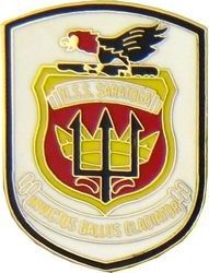 USS Saratoga Lapel Pin