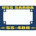 USS Sarda SS-488 Motorcycle Frame
