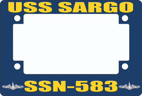 USS Sargo SSN-583 Motorcycle Frame