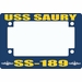 USS Saury SS-189 Motorcycle Frame