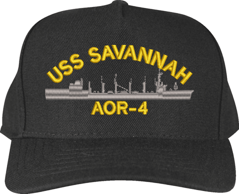 USS Savannah AOR-4 Ship Custom Embroidered Cap