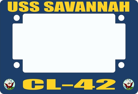 USS Savannah CL-42 Motorcycle Frame