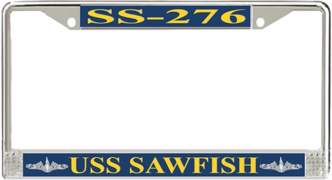 USS Sawfish SS-276 License Plate Frame