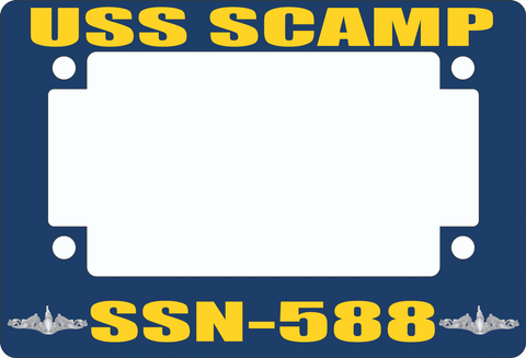 USS Scamp SSN-588 Motorcycle Frame