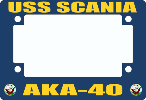 USS Scania AKA-40 Motorcycle Frame