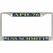 USS Schmitt APD-76 License Plate Frame