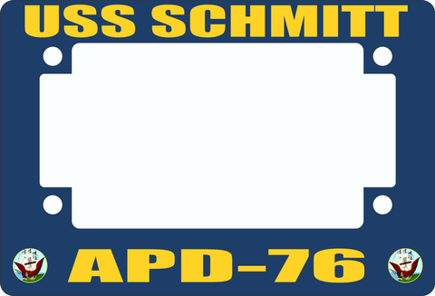 USS Schmitt APD-76 Motorcycle Frame