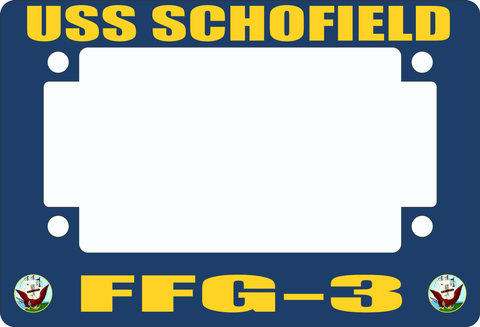 USS Schofield FFG-3 Motorcycle Frame