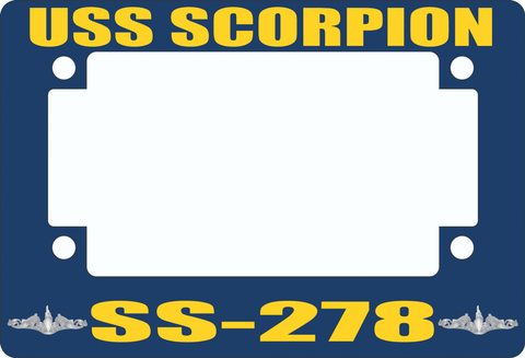 USS Scorpion SS-278 Motorcycle Frame