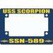 USS Scorpion SSN-589 Motorcycle Frame