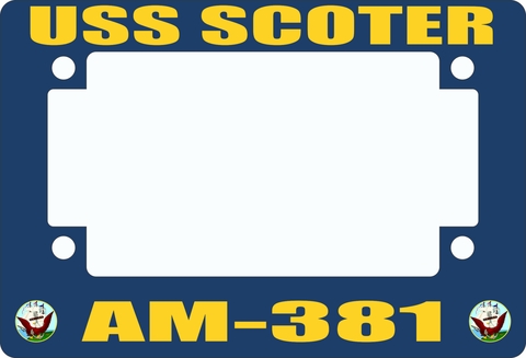 USS Scoter AM-381 Motorcycle Frame