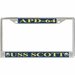 USS Scott APD-64 License Plate Frame