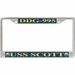 USS Scott DDG-995 License Plate Frame