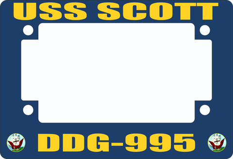 USS Scott DDG-995 Motorcycle Frame