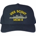 USS Scout MCM-8 Ship Custom Embroidered Cap