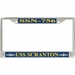 USS Scranton SSN-756 License Plate Frame