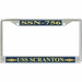 USS Scranton SSN-756 License Plate Frame