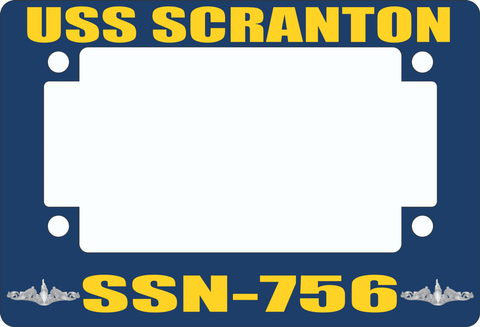 USS Scranton SSN-756 Motorcycle Frame