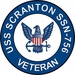 USS Scranton SSN-756 Veteran Decal Sticker