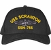USS Scranton SSN-756 with Dolphins Custom Embroidered Cap
