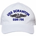 USS Scranton SSN-756 with Dolphins Unstructured Dad Cap