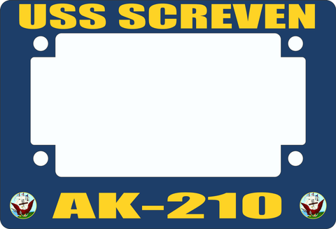 USS Screven AK-210 Motorcycle Frame
