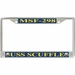 USS Scuffle MSF-298 License Plate Frame