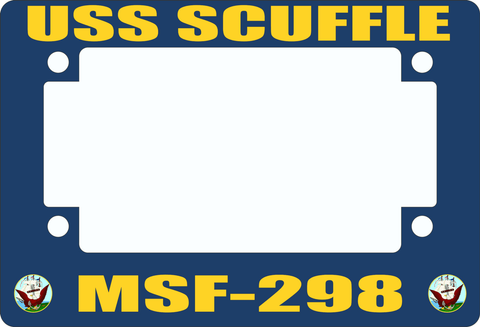 USS Scuffle MSF-298 Motorcycle Frame
