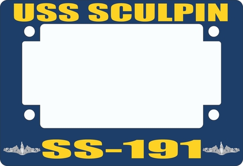 USS Sculpin SS-191 Motorcycle Frame