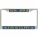 USS Sculpin SS-494 License Plate Frame