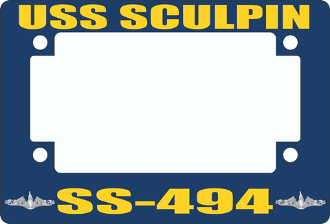 USS Sculpin SS-494 Motorcycle Frame