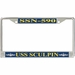 USS Sculpin SSN-590 License Plate Frame