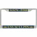 USS Sculpin SSN-590 License Plate Frame