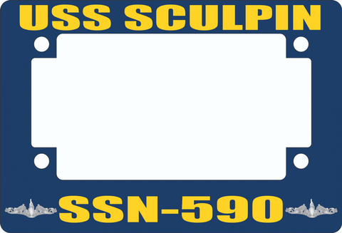 USS Sculpin SSN-590 Motorcycle Frame