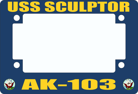USS Sculptor AK-103 Motorcycle Frame