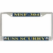 USS Scurry MSF-304 License Plate Frame