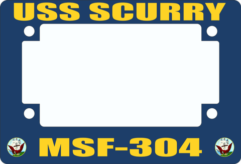 USS Scurry MSF-304 Motorcycle Frame