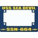 USS Sea Devil SSN-664 Motorcycle Frame