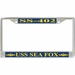 USS Sea Fox SS-402 License Plate Frame