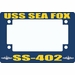 USS Sea Fox SS-402 Motorcycle Frame