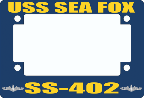 USS Sea Fox SS-402 Motorcycle Frame