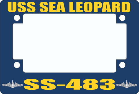 USS Sea Leopard SS-483 Motorcycle Frame