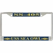 USS Sea Owl SS-405 License Plate Frame