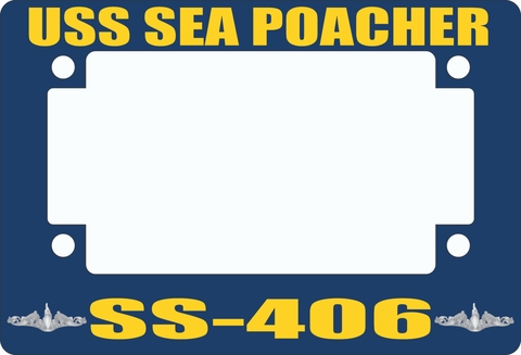 USS Sea Poacher SS-406 Motorcycle Frame